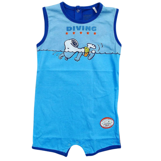 1198  BOYS LICENSE SNOOPY ROMPER