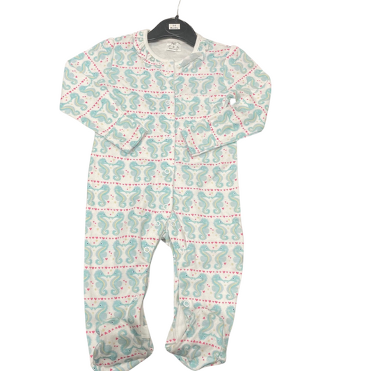 1202 BABIES EX STORE SEAHORSE SLEEPSUIT