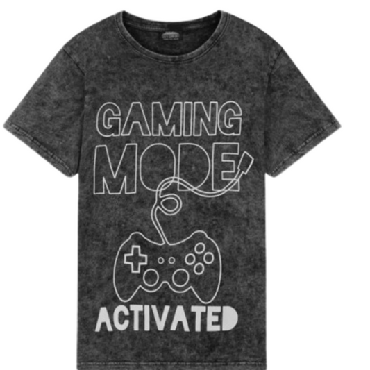 129 BOYS GAMING MODE ACTIVATED TEE