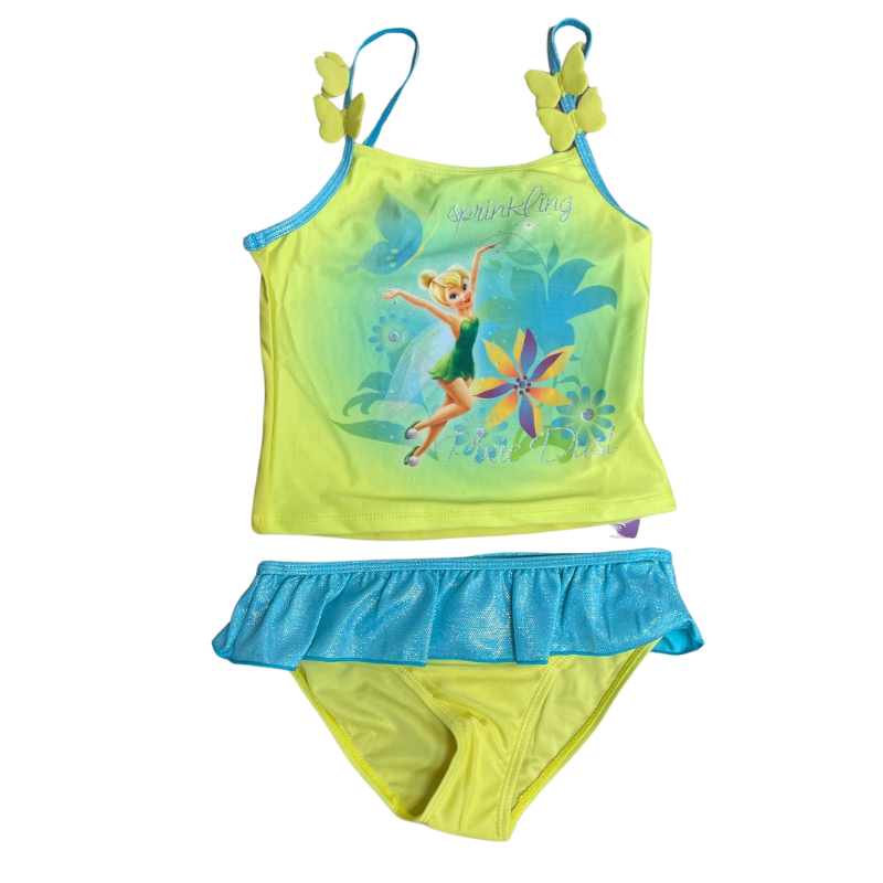 7226 GIRLS LICENCE TINKERBELL TANKINI