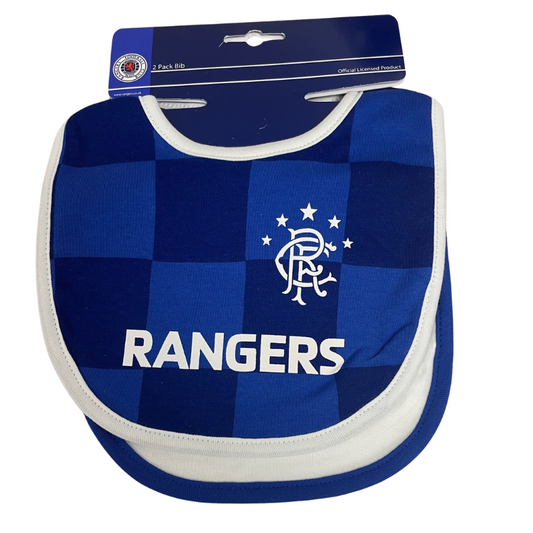 RANGERS  BABY RANGERS 2 PACK BIBS