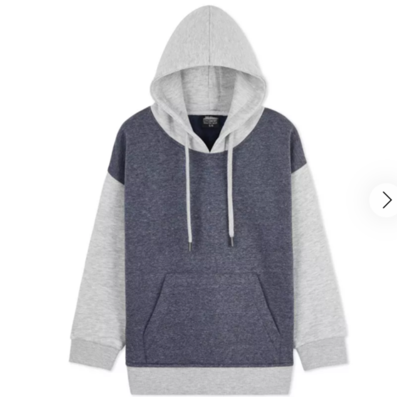 004 BOYS CONTRAST HOODIE ASSORTED COLOURS