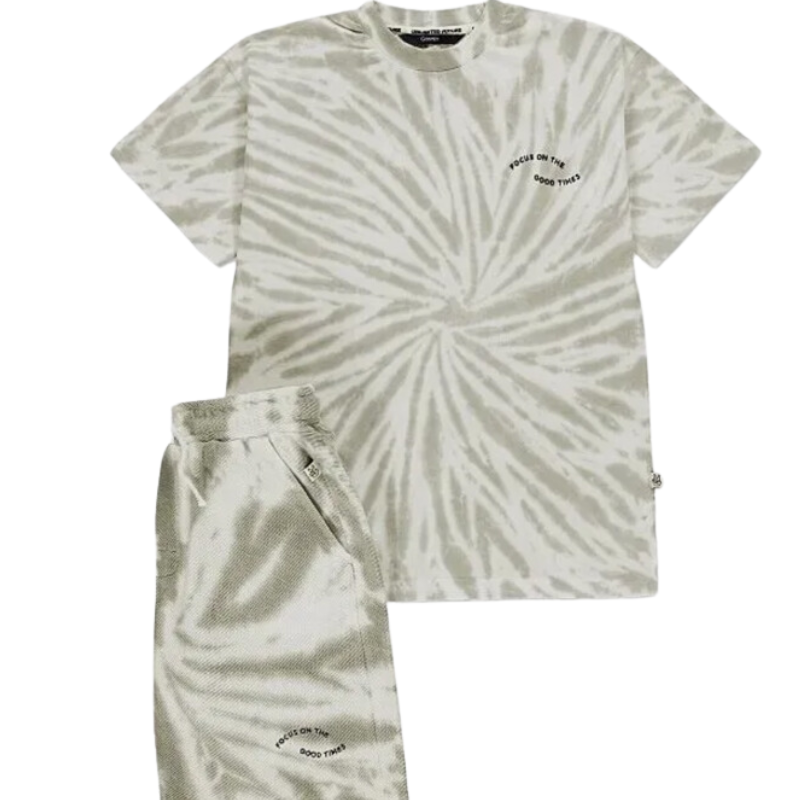 7319 KIDS EX STORE TWO PIECE TSHIRT  & SHORTS SET