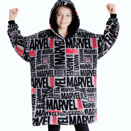 1084 KIDS AVENGERS OVERSIZE FLEECE HOODIE