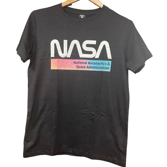 1780 KIDS LICENSE NASA TSHIRT (BLACK & WHITE)