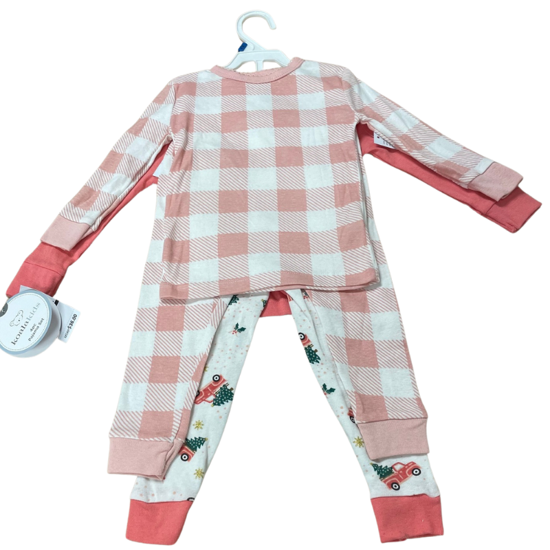 1729 GIRLS BRAND 4 PIECE FESTIVE PJS