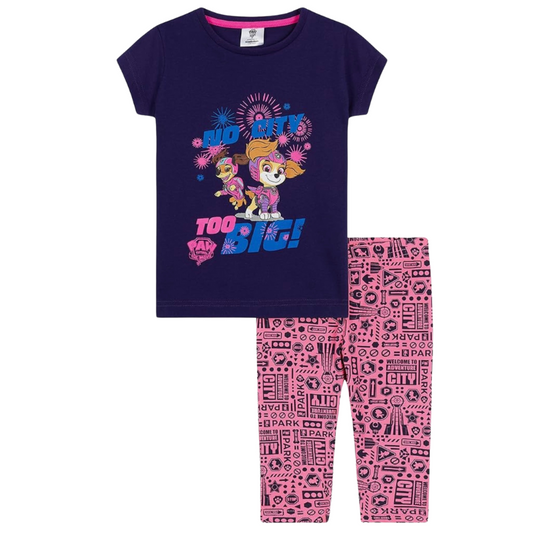 8609 GIRLS PAW PATROL LEGGING SET