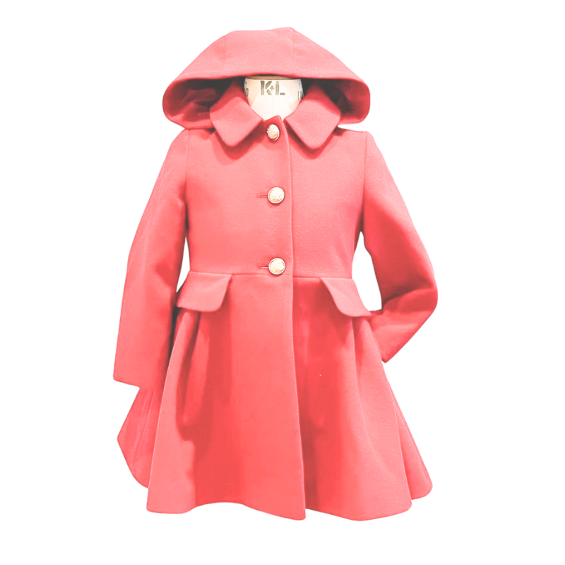 1742 GIRLS EX STORE PINK SMART COAT