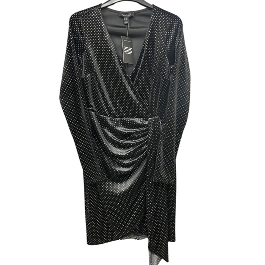 1783 LADIES EX STORE BLACK SPARKLE PARTY DRESS